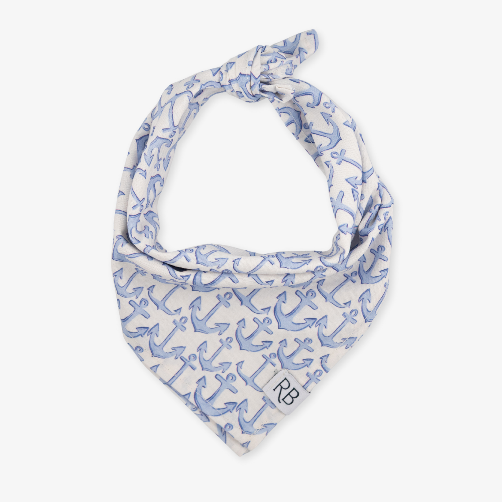 nautical anchor dog bandana