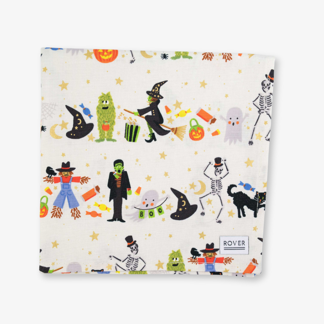 halloween dog bandana
