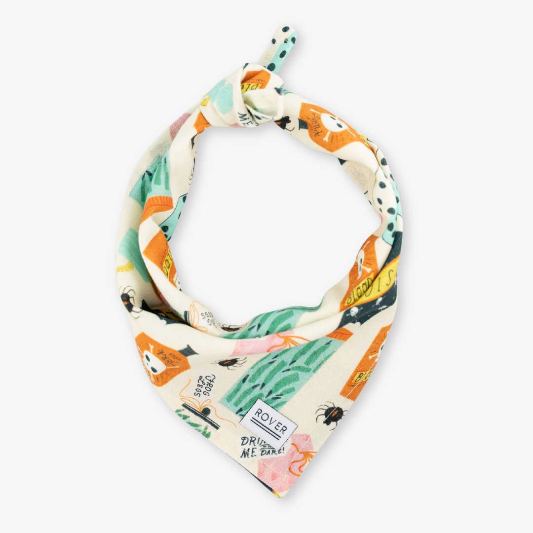 halloween dog bandana