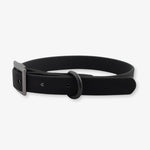 black waterproof dog collar