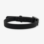 black waterproof dog collar