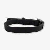black waterproof dog collar