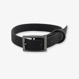 black waterproof dog collar