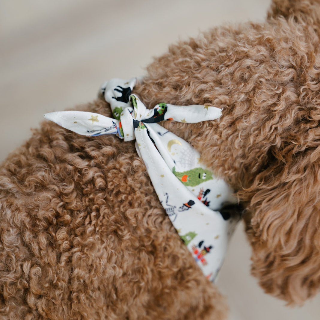 halloween dog bandana