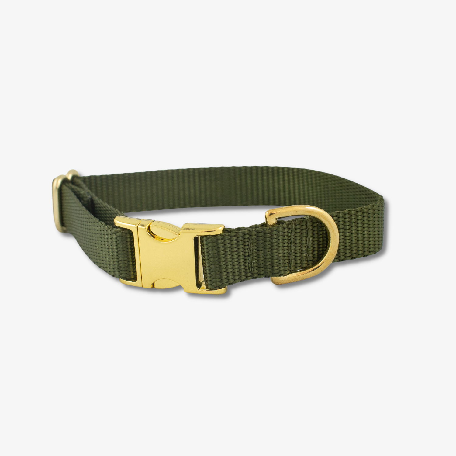 olive dog collar