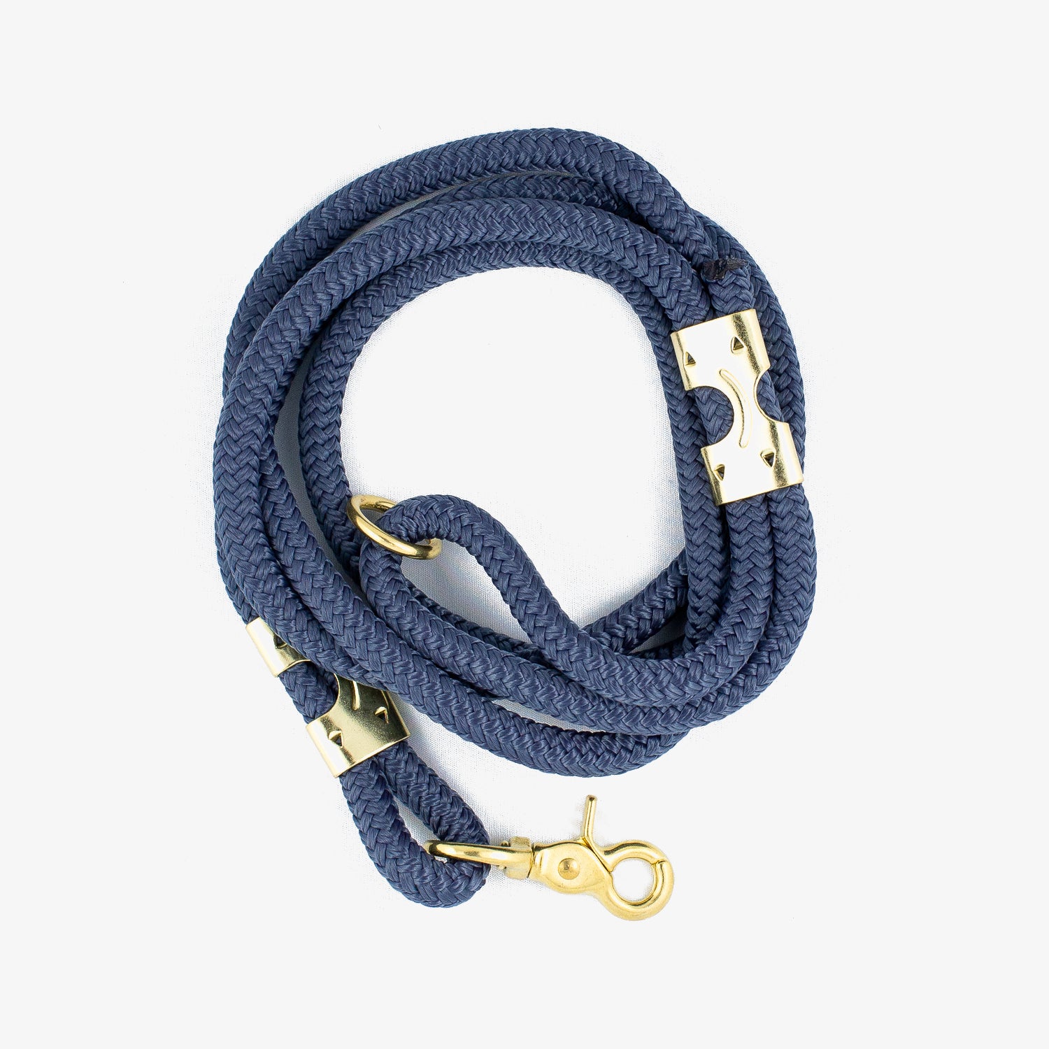 Navy Rope Dog Leash