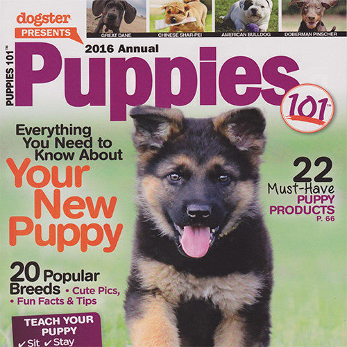HOT OFF THE PRESS: PUPPIES 101