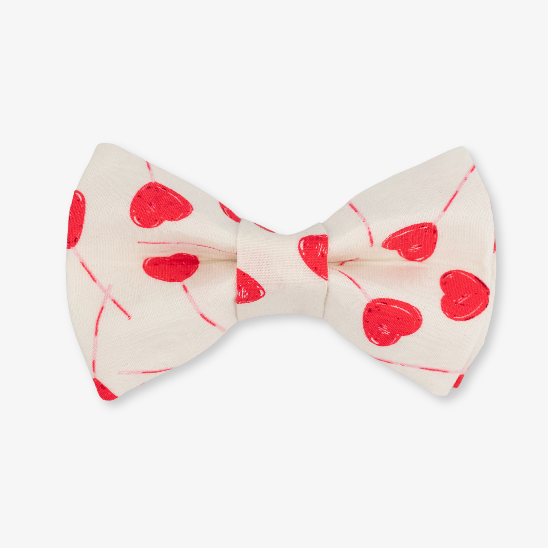 heart dog bow tie