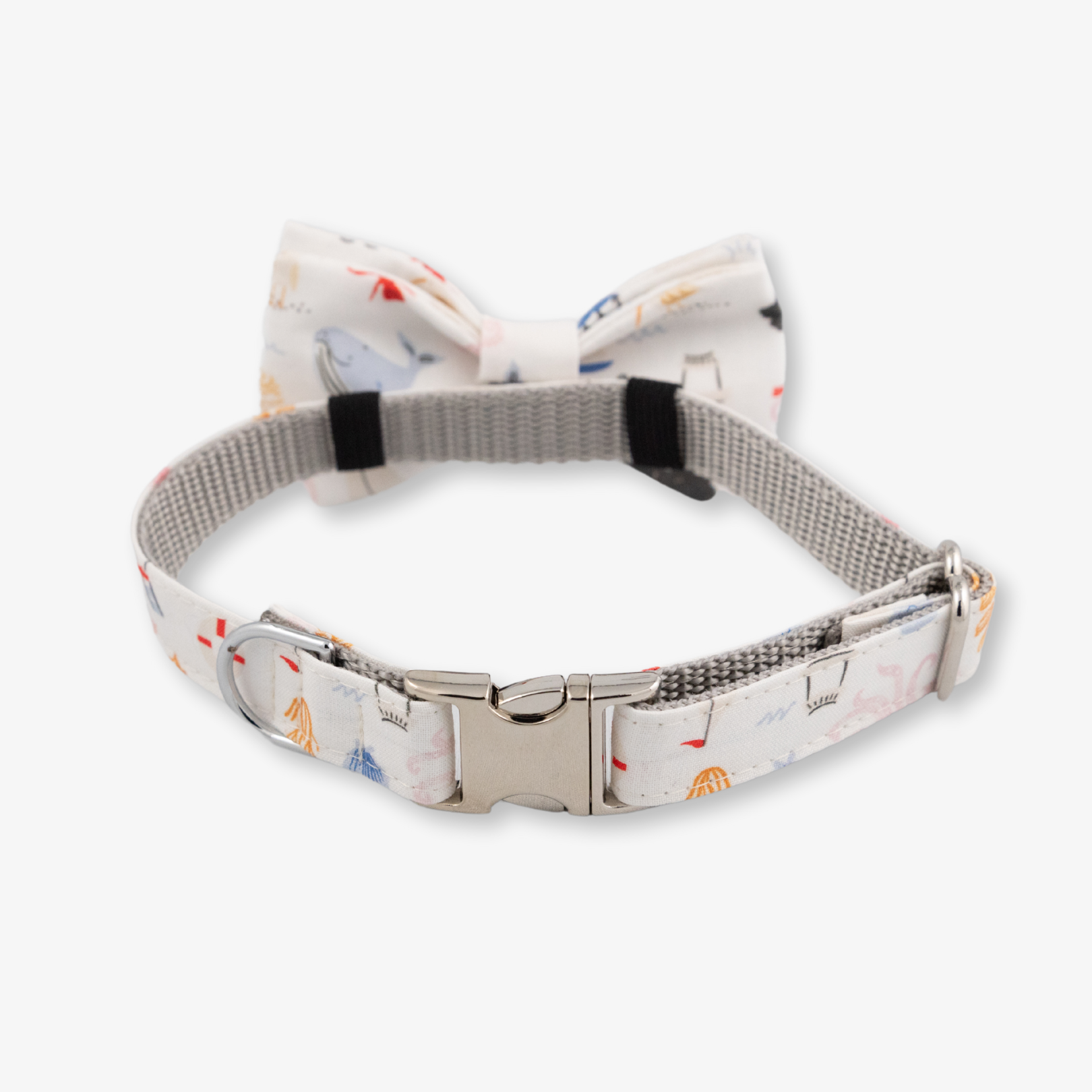 nautical dog bow tie collar