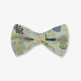 Mint Bloom Bow Tie
