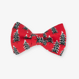 christmas tree dog bow tie