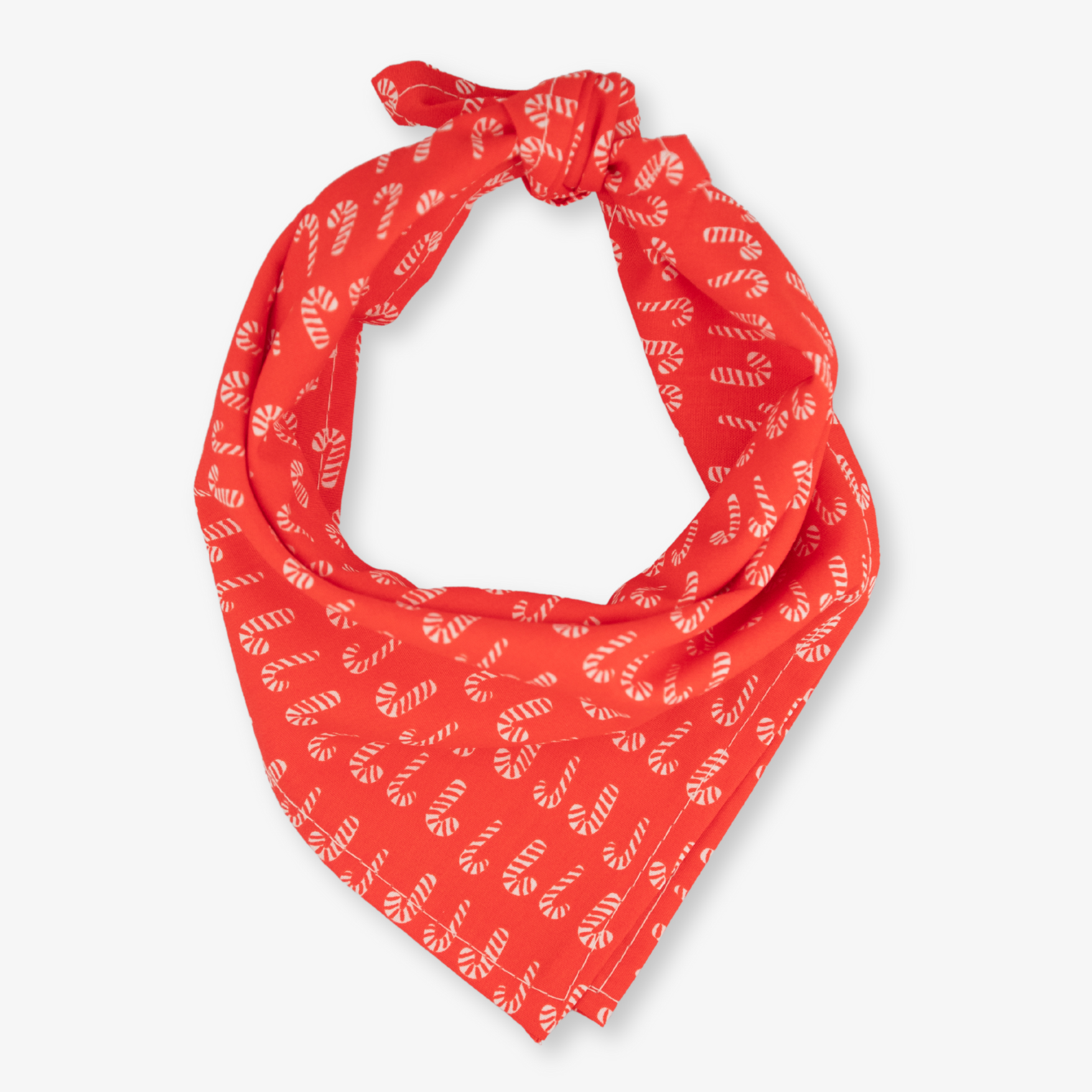 candy cane dog bandana