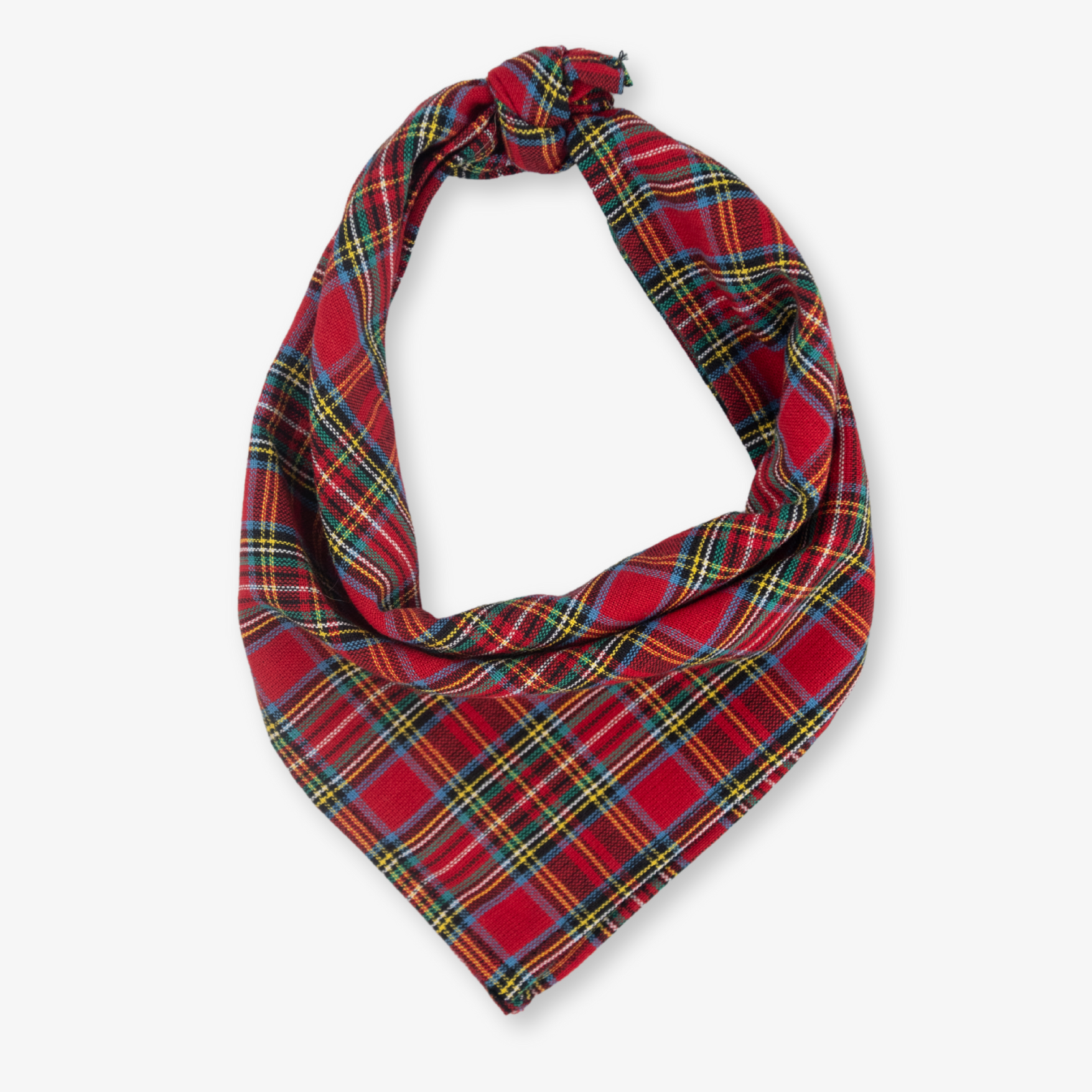 tartan dog bandana
