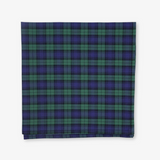 green tartan dog bandana
