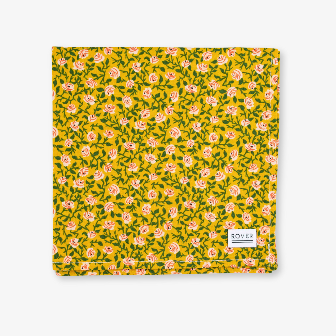 rose dog bandana