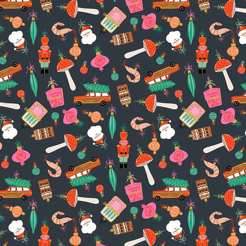 black holiday print