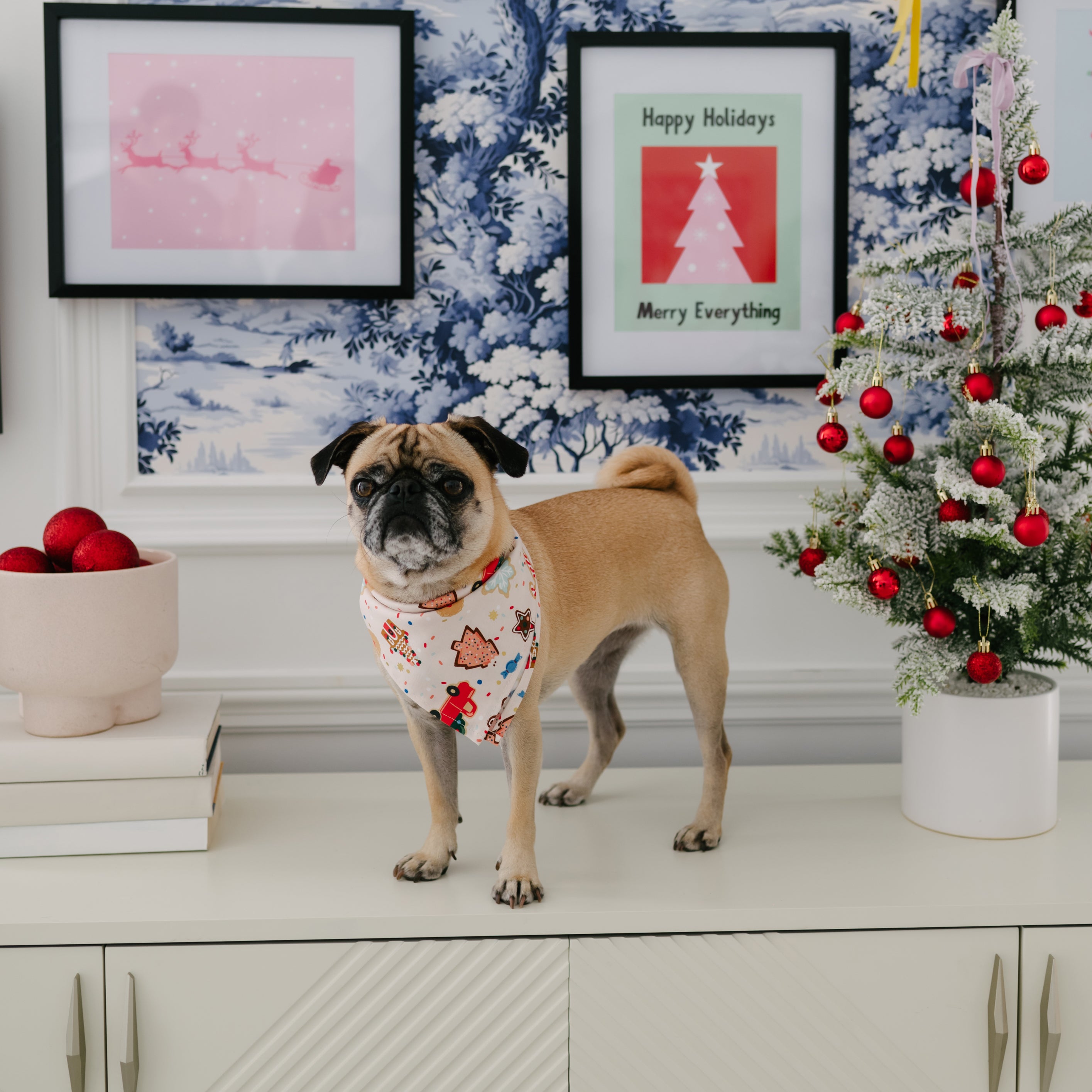 Holiday Cookie Dog Bandana