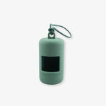 green poop bag holder