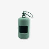 green poop bag holder