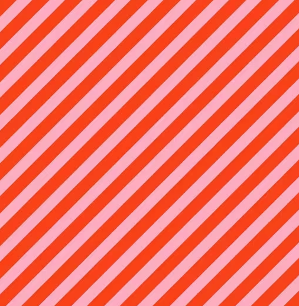 holiday stripe dog bow tie