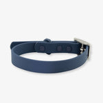 navy waterproof dog collar