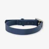 navy waterproof dog collar