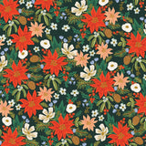poinsettia print