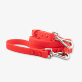 red waterproof dog leash