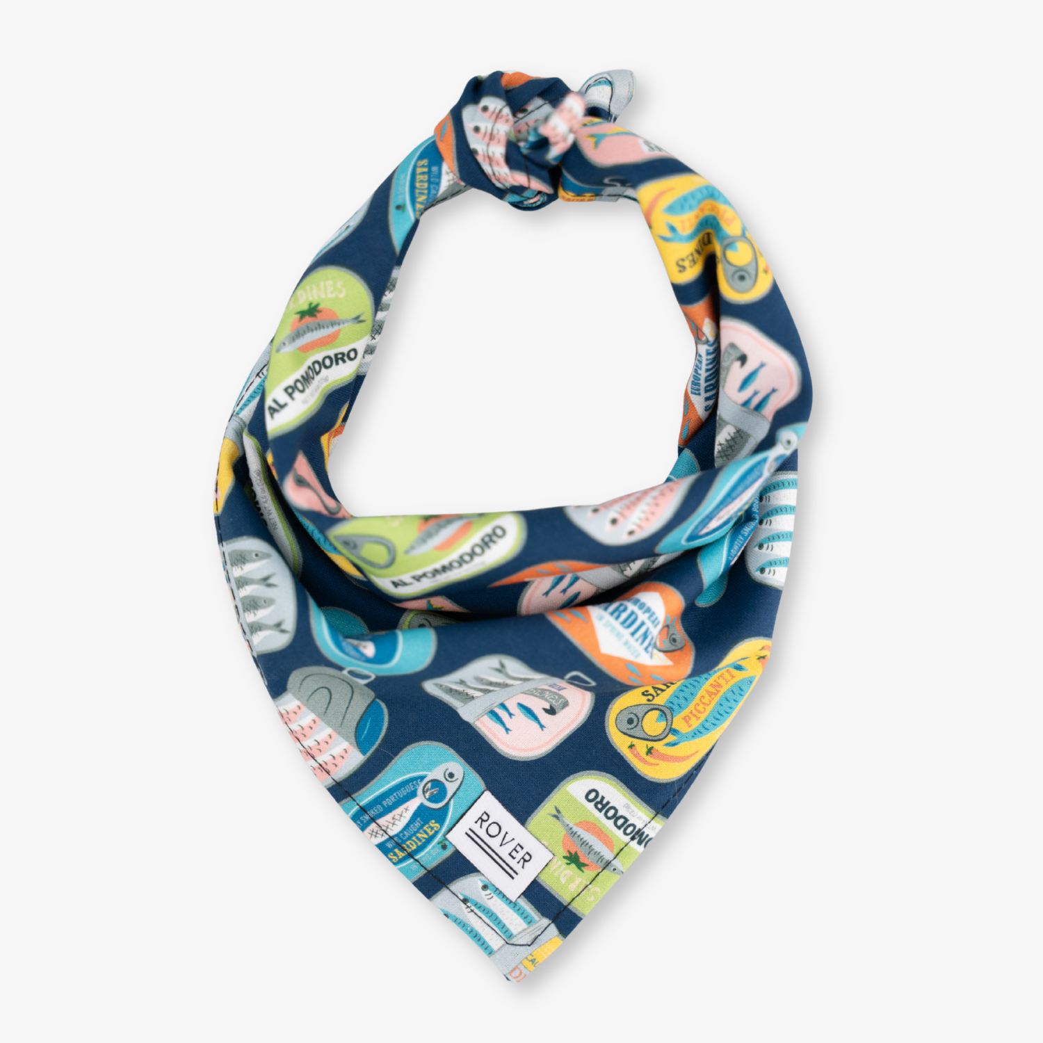 sardine dog bandana