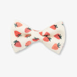 strawberry dog bow tie