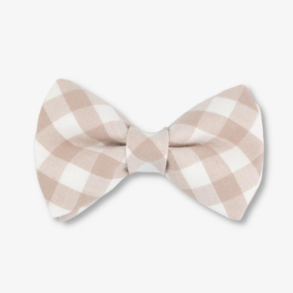 gingham dog bow tie