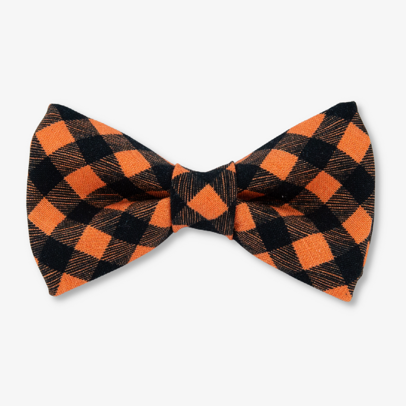 Halloween dog bow deals tie