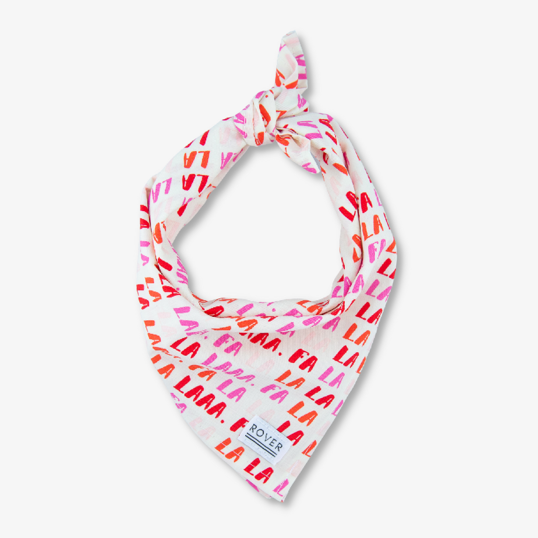 christmas dog bandana