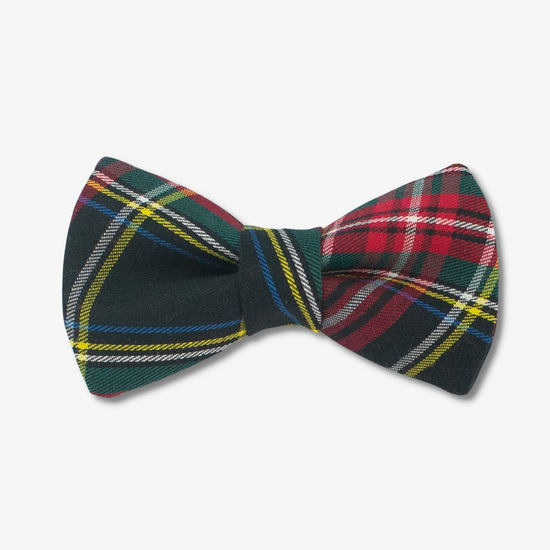 Tartan dog clearance bow tie