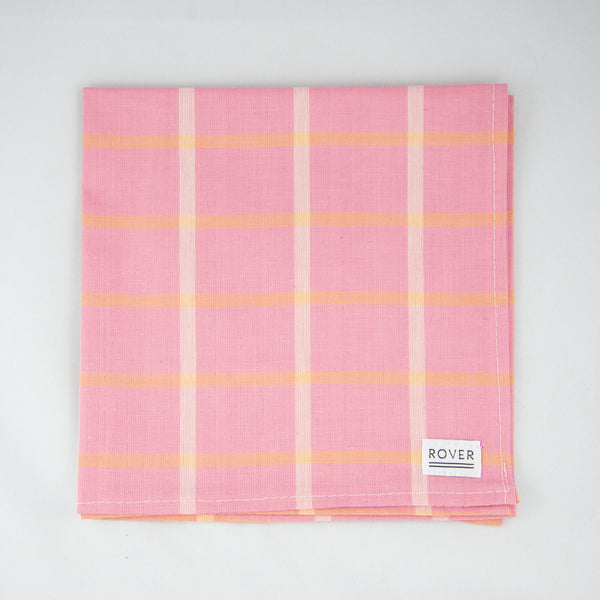 pink dog bandana