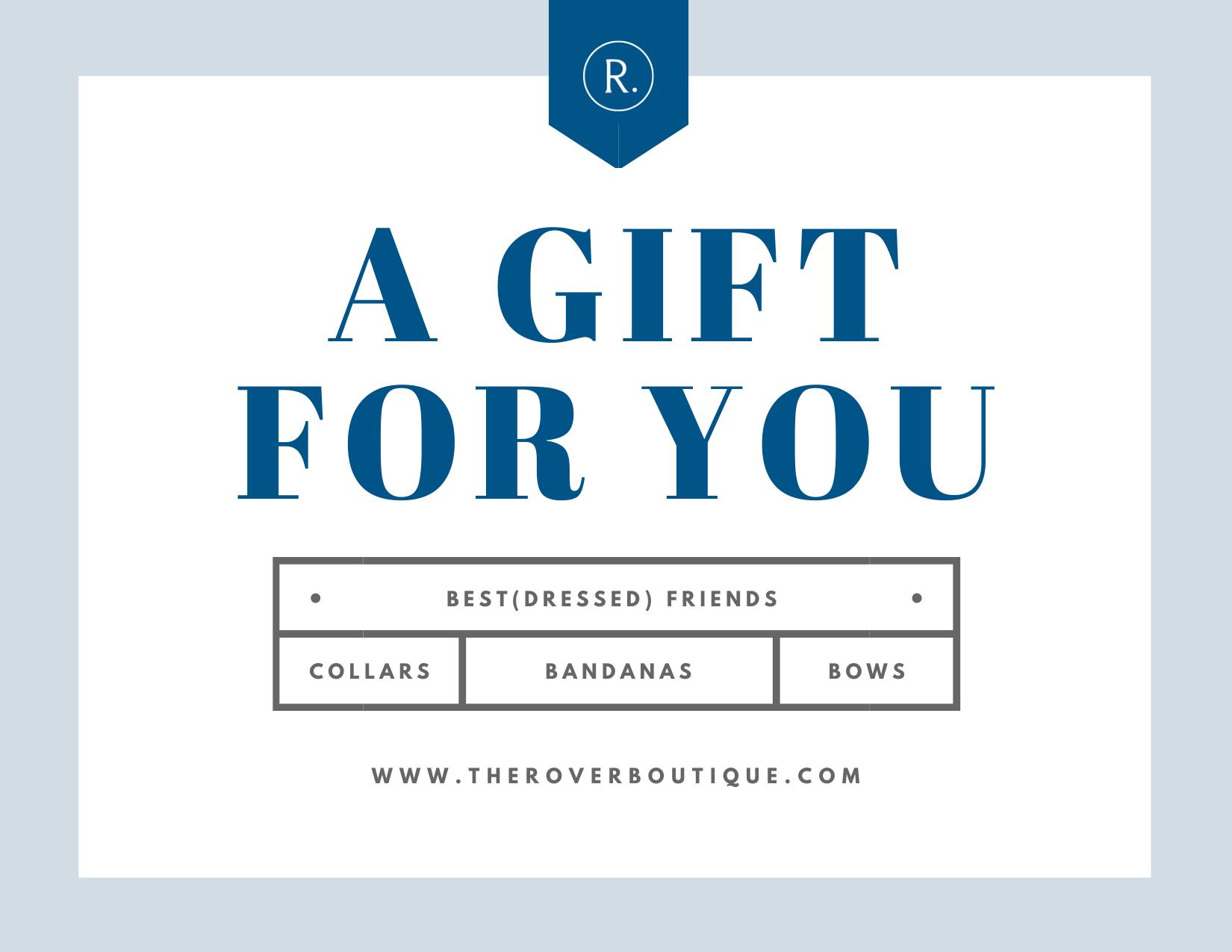 The Rover Boutique Gift Card