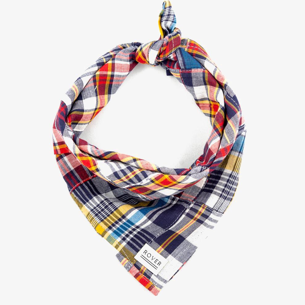 dog bandana madras