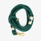 Green Rope Dog Leash