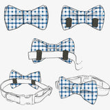 slide on dog bow tie